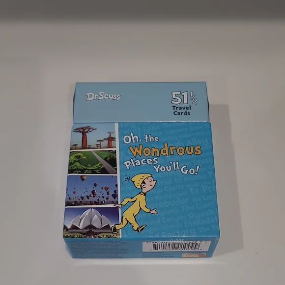 Dr. Seuss "Oh, The Wondrous Places You'll Go!" Travel Card Set - Picture 5 of 6